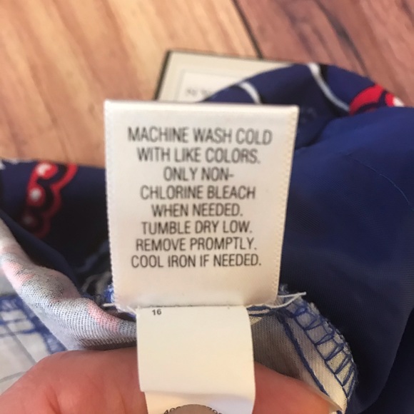 NWT Dana Buchanan Paisley Bermuda Shorts Size 16 - Picture 7 of 9